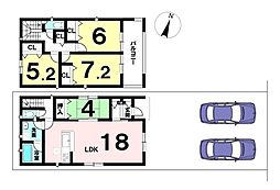 新築戸建 一宮市大和町妙興寺　第8　3号棟　全3区画