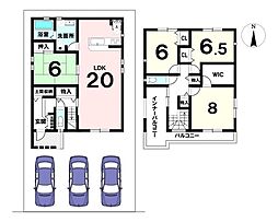 戸建 富士4丁目　1号棟　全2区画