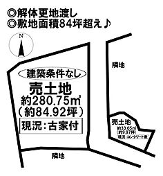 売土地　木曽川町里割田