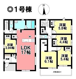 新築戸建 一宮市萩原町富田方　全3棟