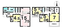 新築戸建 一宮市起小学校前　3号棟　全3区画