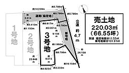 売土地 千秋町穂積塚本字郷内　3号地　全3区画