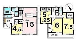 新築戸建　一宮市北方町中島　全1区画