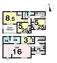 新築戸建 一宮市木曽川町　4号棟　全5区画