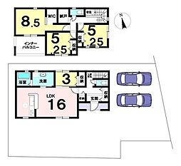 新築戸建 一宮市大和町　第5　2号棟　全2区画