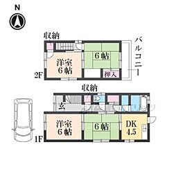 生駒郡斑鳩町龍田北４丁目の一戸建て