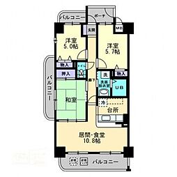 メゾンプロスペール 401号室