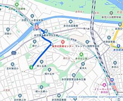 東京都北区赤羽北3丁目　土地
