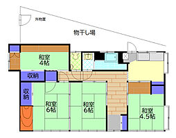 市貝町赤羽平屋戸建 1