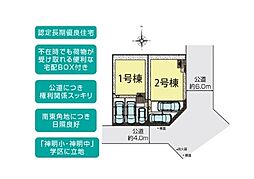 ハイランド4丁目2期　新築戸建 全2棟 1号棟