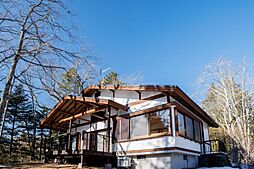 千ヶ滝西区　大きな梁のある家