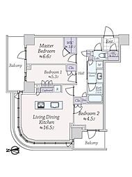 パークシティ中野　ザ　タワー　ブリーズ