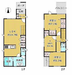 新築戸建 松原市北新町4丁目