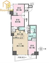 新宿区北新宿3丁目