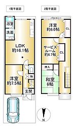 松ケ崎御所ノ内町 リフォーム済一戸建