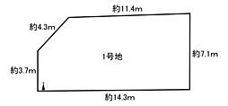 京都市北区紫竹東栗栖町の土地