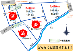 狭山市柏原5区画（残2区画）