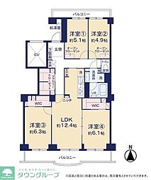 サンライトパストラル弐番館C棟 603