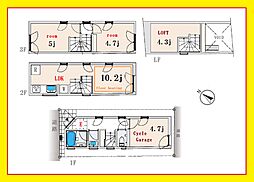 大田区西蒲田3丁目の一戸建て