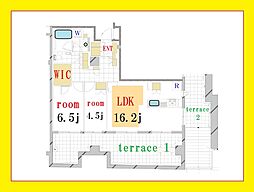 ディアナコート大森山王空と光を独占する、ダブルテラスの私邸。