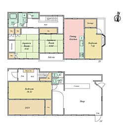 平塚市平塚２丁目の一戸建て