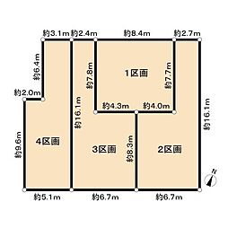市川市菅野4丁目(4区画)