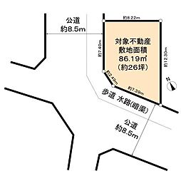 川口市三ツ和2丁目　古家付土地