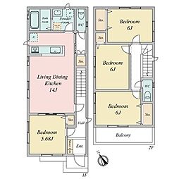 川口市在家町中古戸建