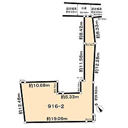 土浦市中高津1丁目　土地