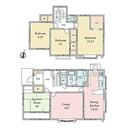 つくばみらい市西ノ台　住友林業施工の家