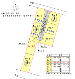 豊橋市野田町分譲地 3