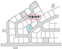 宮城郡利府町神谷沢字広畑　47号地(建築条件なし)