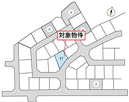 宮城郡利府町神谷沢字広畑 47号地(建築条件なし)