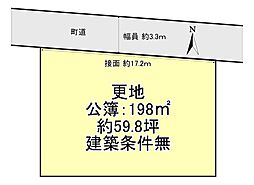 世界文化遺産徒歩圏内　法隆寺２丁目新築用地