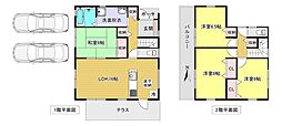 斑鳩町服部２丁目　北西角地　令和４年建築　テラス付