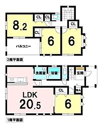 藤枝市清里2丁目の一戸建て