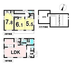 静岡市駿河区向敷地5丁目の一戸建て