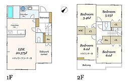 新築戸建 白岡市小久喜3棟ブルーミングガーデン