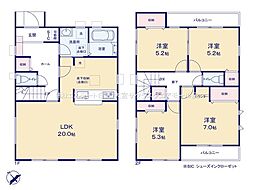 さいたま市西区土屋第2　1号棟　　全2