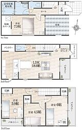 さいたま市桜区南元宿1期1号棟　全3