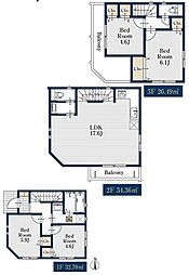 さいたま市北区櫛引町225　2号棟　　　全2