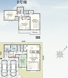 さいたま市西区佐知川　B号棟　全2