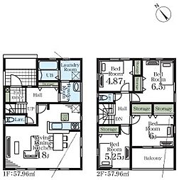 さいたま市岩槻区南辻第3　3号棟　　　全6