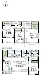 さいたま市浦和区皇山町2号棟　全4