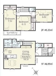 さいたま市南区広ヶ谷戸第1期　2号棟　　全2