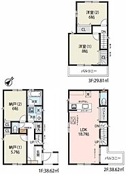 蕨市南町3丁目3期　3号棟　全8