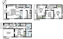 戸田市笹目3丁目　1号棟　全3