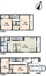 戸田市笹目3丁目19番　B号棟　全4