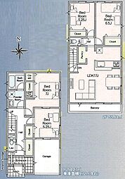 蕨市塚越第5　1号棟　全2