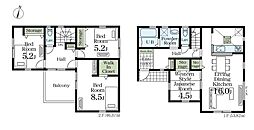 さいたま市岩槻区東町1期　3号棟　全6